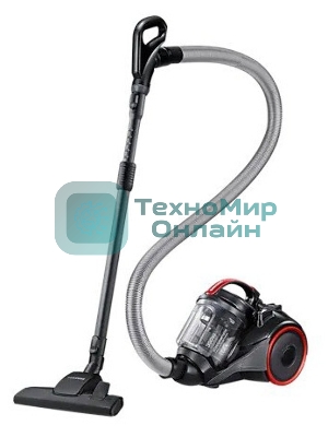 Пылесос Samsung VC15K4116VR/EV красный/черный, 390/1500 Вт, уборка сухая, пылесборник контейнер 1.3 л