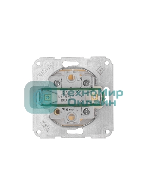 Выключатель для жалюзи Kranz DEA 2кл с/у 10А мех. бежевый