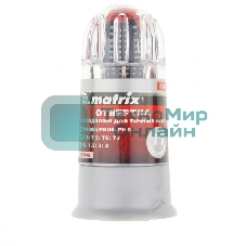 Отвертка Matrix для точных работ Fusion с насадками, 11 пр. в пласт. пенале, 3-х комп. рукоятка