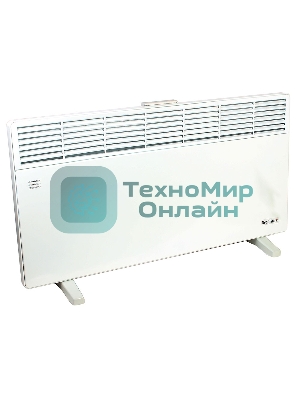 Конвектор электрический Neoclima Comforte T2.5 ЭВНА-2,5/230С2белый, 2500 Вт, 25 м2, термостат