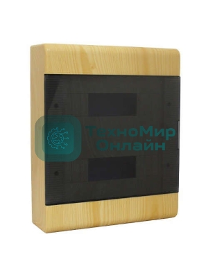 Щиток ОП Тусо 24мод. с двер. 370х302х95мм IP40 сосна на светл. основе Рувинил 68324-27М