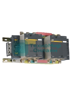 Контактор КТИ-51503 реверс 150А 230В/АС3 IEK KKT53-150-230-10