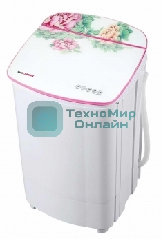 Центрифуга Willmark SD-68GS белый, 6.8 кг, отжим - 1300 об/мин, программ - нет, 39 x 74 x 38 см