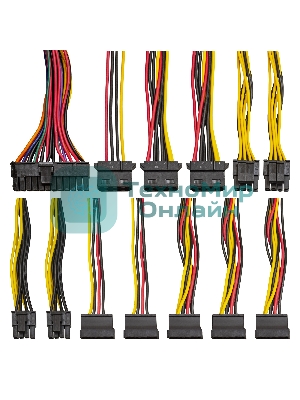 Блок питания ExeGate UN850 (EX292242RUS), 850Вт, 120мм, серебряный