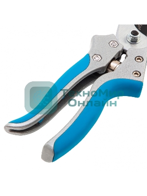 Секатор прямого реза Palisad LUXE 205 мм, металлические обрезиненные рукоятки