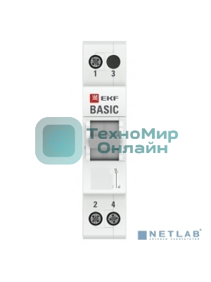 Переключатель трехпозиционный 1п 63А Basic EKF tps-1-63