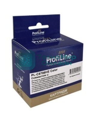 Картридж струйный ProfiLine PL-C8766HE №135 для принтеров HP PS325/375/2613/2713/8153/8453/Officejet 6213/7313 Color водные
