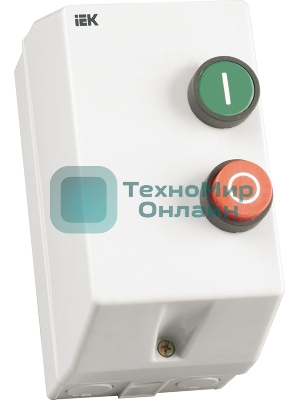 Контактор КМИ-11260 12А 380В/АС3 IP54 IEK KKM16-012-380-00