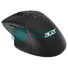 Мышь беспроводная Acer OMR150 черный, 1600 dpi, радиоканал, USB, кнопки - 6