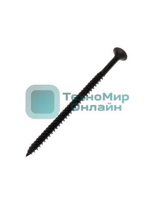 Саморез гипсокартон-металл Kranz 4,2х75, пакет (300 шт/уп)