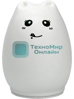 Ночник Gauss NN303 кошка белый