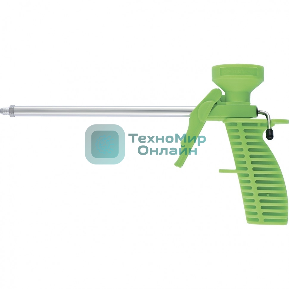 Пистолет для монтажной пены Сибртех, пластмассовый корпус