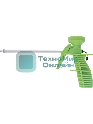 Пистолет для монтажной пены Сибртех, пластмассовый корпус