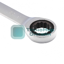 Ключ комбинированный трещоточный Matrix, 32 мм, CrV зеркальный хром