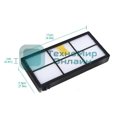 Фильтр HEPA для пылесоса iRobot Roomba 800 и 900 серий