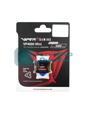 Накопитель SSD PATRIOT 500Gb M.2 2230 4700/1700MBs,