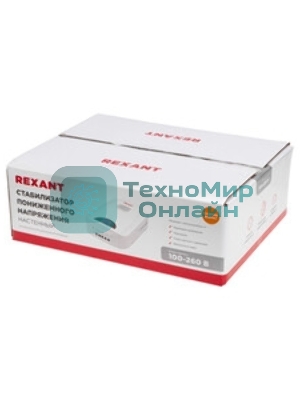 Стабилизатор пониженного напряжения настенный Rexant REX-WR-8000