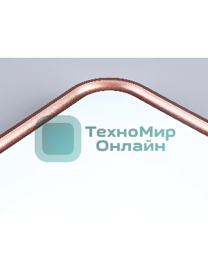 Потолочный светодиодный светильник Ambrella light FZ1271 BK/PGD черный/розовое золото 27W 5000K 350*350*60 (Без ПДУ)