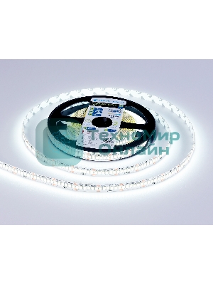 Светодиодная лента Ambrella light GS3303 2835 240Led/ 18W m/ 24V IP20 6500K/ 5000*10*1.2mm (2 конт.)