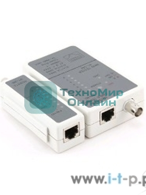 Тестер LAN Gembird NCT-1, для RJ-45, RG-58