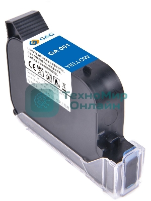 Картридж струйный G&G GA-001Y желтый (42мл) для G&G GG-HH1001