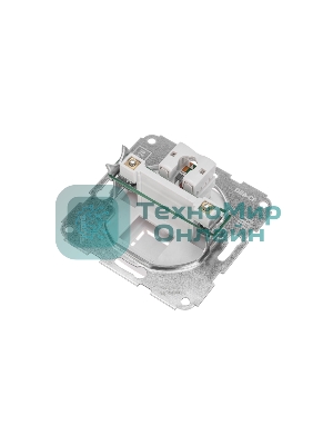 Розетка компьютерная Kranz RJ45 DEA с/у мех. белый