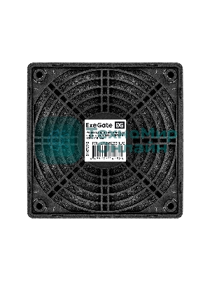 Решетка для вентилятора с фильтром 120х120 ExeGate EG-120PSFB