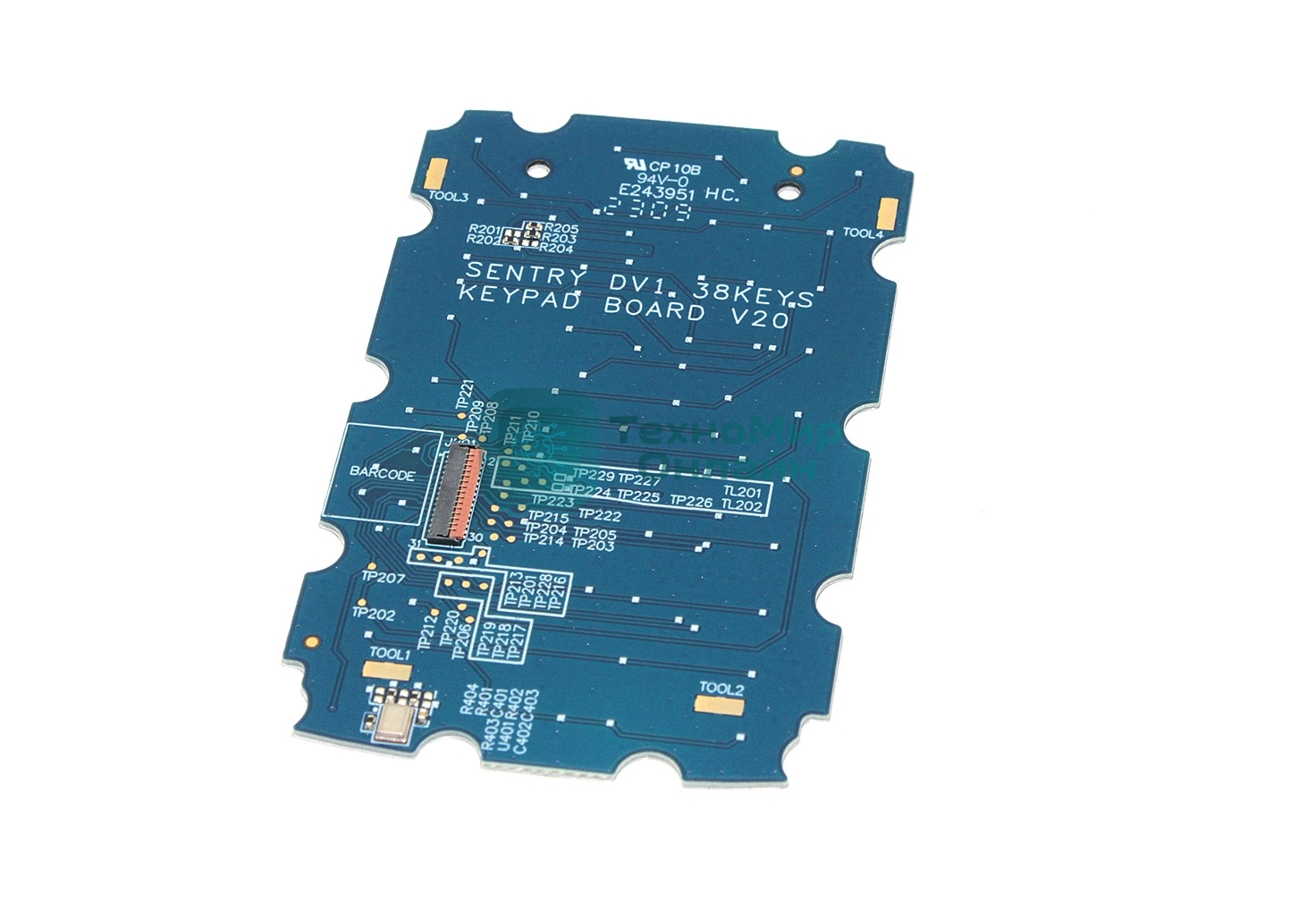 Плата клавиатуры 38-Key Keypad PCB for Zebra MC3300