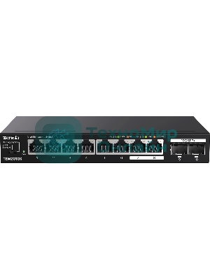Коммутатор сетевой Tenda TEM2010X Настольное исполнение 8x10Base-T/100Base-TX/1000Base-T 2xSFP+ 12 Вт TEM2010X
