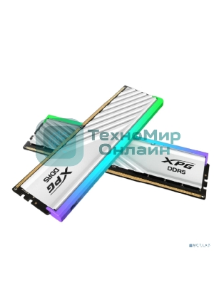 Оперативная память XPG Lancer Blade, DDR5, 32GB (2x16GB), 6000MHz, CL30, DIMM, с радиаторами, RGB, белый