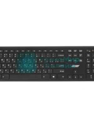 Клавиатура беспроводная Acer OKR020, USB, Радиоканал, черный