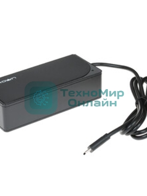 Зарядное устройство для ноутбука CROWN USB CMLC-3294 черный (Автомобильное 12V, 90W 15-20V, порт USB 5V 2.1A)