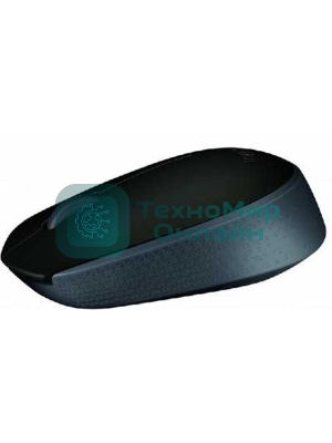 Мышь беспроводная Logitech M171 черный/серый, 1000 dpi, радиоканал, USB, кнопки - 3