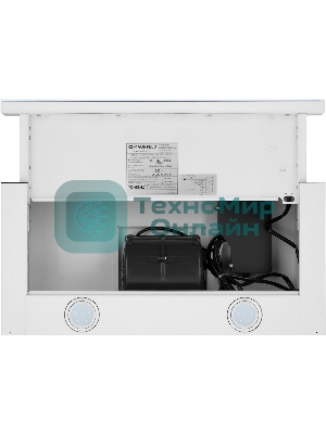 Вытяжка телескопическая Maunfeld VS Touch 850 60 белый, 60 см, 850 куб. м/ч, 56 дБ