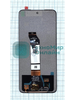 Дисплей для Xiaomi Poco M3 Pro в сборе с тачскрином IPS черный