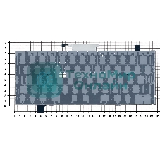 Подложка для клавиатуры Apple MacBook Pro Retina 13