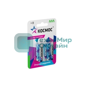 Элемент питания Космос солевой S R03S (уп.2шт)