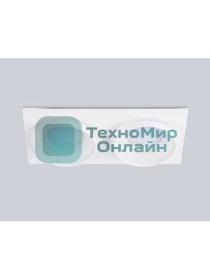 Светильник Ambrella light TN30711/2 WH белый GU5.3/2 182*92*36