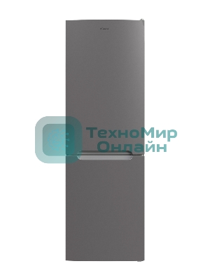 Холодильник Candy CCRN 6180S серебро двухкамерный 227/106л морозилка снизу, No Frost