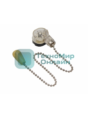 Выключатель Rexant для настенного светильника c деревянным наконечником 