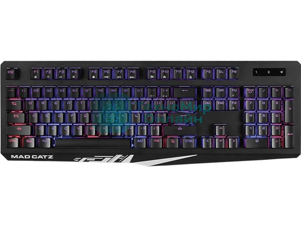 Клавиатура Mad Catz S.T.R.I.K.E. 4 проводная, USB Type-A, чёрный