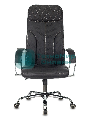 Кресло Бюрократ CH-608SL/ECO черный, экокожа