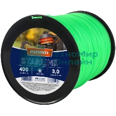 Леска Starline D 3,0 мм L 400 м (звезда, зеленая) 300-400-3