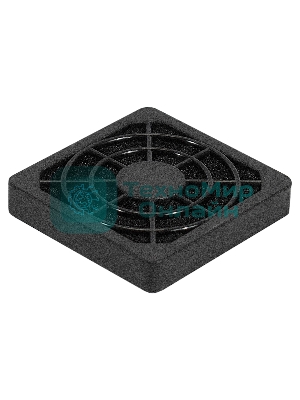 Решетка для вентилятора с фильтром 40х40 ExeGate EG-040PSFB черный