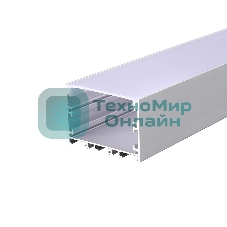 Комплект врезного алюминиевого профиля с рассеивателем Rexant 62х32 мм, 1 м