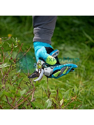 Секатор прямого реза Palisad LUXE 205 мм, металлические обрезиненные рукоятки