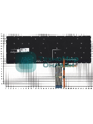 Клавиатура для ноутбука Lenovo ThinkBook 15-IIL 15-IML черная с подсветкой