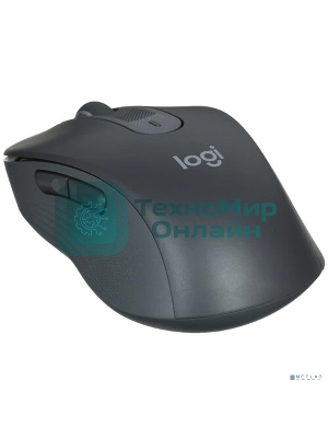 Мышь беспроводная Logitech Signature M650 графитовый, 4000 dpi, радиоканал, Bluetooth, USB, кнопки - 5