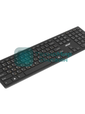 Клавиатура беспроводная Acer OKR020, USB, Радиоканал, черный