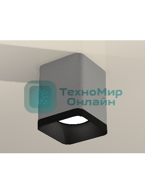 Светильник Ambrella Light XS7814002 SGR/SBK серый песок/черный песок MR16 GU5.3 (C7814, N7702)